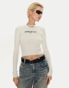 Miss Sixty Pulover 6L4RJ4340000 Écru Slim Fit