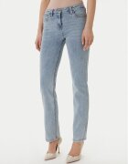 Morgan Blugi 221-PDROIT Albastru Slim Fit
