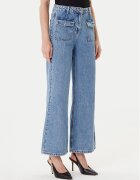 Morgan Blugi 241-PWIDE Albastru Wide Leg