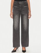 Morgan Blugi 251-PELI Gri Wide Leg