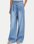 Morgan Blugi 262-PELIAM Albastru deschis Wide Leg