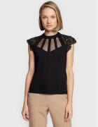 Morgan Bluză 222-DEMANE Negru Regular Fit