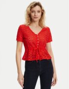 Morgan Bluză 231-DATE Roșu Slim Fit