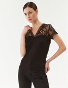 Morgan Bluză 232-DLAMI Negru Slim Fit