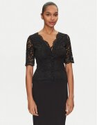 Morgan Bluză 251-TANGO Negru Slim Fit