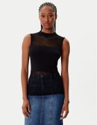 Morgan Bluză 252-MJULIE Negru Slim Fit