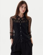 Morgan Bluză 252-TEREZA Negru Slim Fit