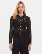 Morgan Bluză 252-TLILA Negru Slim Fit