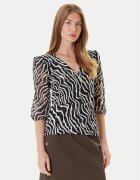 Morgan Bluză 252-TRUDDY Negru Regular Fit