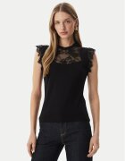 Morgan Bluză 261-DLIVE Negru Regular Fit