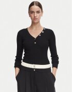 Morgan Bluză 261-MBANBIN Negru Slim Fit