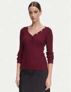 Morgan Bluză 261-MBANBIN Vișiniu Slim Fit