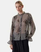 Morgan Cămașă 261-COUTY.F Negru Regular Fit