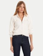 Morgan Cardigan 232-MDOMI Écru Regular Fit