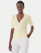 Morgan Cardigan 261-MYRTILE Galben Slim Fit