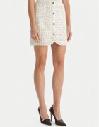 Morgan Fustă mini 252-JGABY Bej Slim Fit