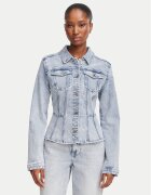 Morgan Geacă de blugi 262-VILIKA Albastru deschis Slim Fit