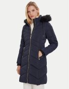 Morgan Geacă din puf 252-GCLEA Bleumarin Slim Fit