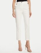 Morgan Pantaloni chino 251-PKY.F Alb Slim Fit