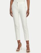 Morgan Pantaloni din material 222-PLIME.F Alb Regular Fit