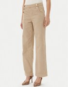 Morgan Pantaloni din material 251-PICHAK Bej Wide Leg