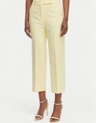 Morgan Pantaloni din material 261-PVADO.F Galben Regular Fit