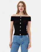 Morgan Pulover 251-MDONA M Negru Regular Fit