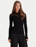 Morgan Pulover 252-MAMDO Negru Slim Fit