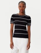 Morgan Pulover 252-MCLEMA Negru Regular Fit