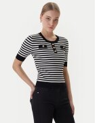 Morgan Pulover 261-MATTEA Negru Slim Fit