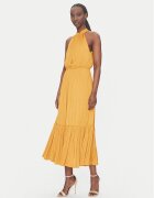 Morgan Rochie cocktail 222-RAMAGE Galben Regular Fit
