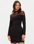 Morgan Rochie cocktail 242-RAVAL.F Negru Slim Fit