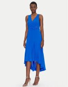Morgan Rochie cocktail 251-REEL Albastru Regular Fit
