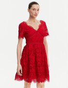 Morgan Rochie cocktail 251-ROMBRE Roșu Regular Fit