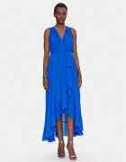 Morgan Rochie cocktail 251-ROSYTA M Albastru Regular Fit