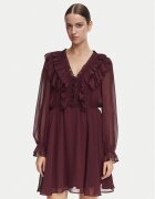 Morgan Rochie cocktail 252-RCATHY Vișiniu Regular Fit