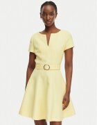 Morgan Rochie cocktail 261-RCARL Galben Regular Fit