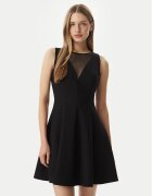 Morgan Rochie cocktail 261-RCOEUR Negru Regular Fit