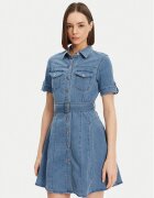 Morgan Rochie de blugi 241-RIXES Albastru Regular Fit