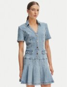 Morgan Rochie de blugi 251-RTALA Albastru celest Slim Fit