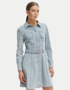 Morgan Rochie de blugi 261-RODEX Albastru celest Slim Fit