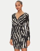 Morgan Rochie de zi 251-RIBLO.F Negru Slim Fit
