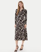 Morgan Rochie tip cămașă 252-RITALA Negru Regular Fit