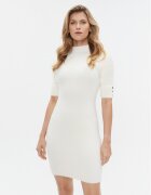 Morgan Rochie tricotată 232-RMORIK Écru Slim Fit