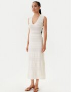 Morgan Rochie tricotată 242-RMALISA Bej Slim Fit