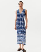 Morgan Rochie tricotată 251-RMORTI Albastru Slim Fit