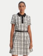 Morgan Rochie tricotată 261-RNOLIA Écru Slim Fit