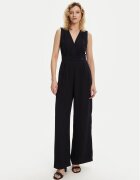 Morgan Salopetă 241-POEMA Bleumarin Wide Leg