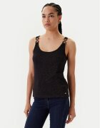 Morgan Top 251-DIDONI Negru Slim Fit