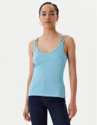 Morgan Top 251-DIDONI Turcoaz Slim Fit
